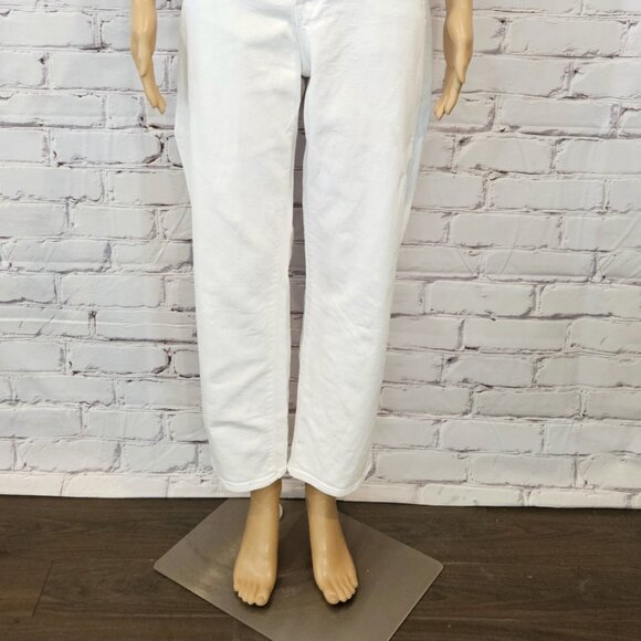 NWT!!! J.Crew Factory - Essential straight high rise button fly white jeans - Picture 8 of 13
